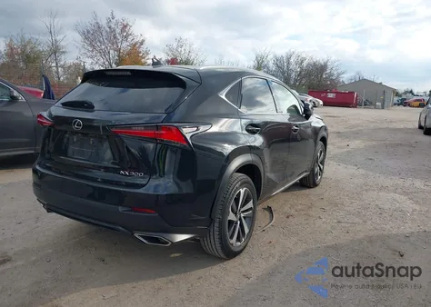 2018 Lexus Nx 300 z USA, uszkodzony, nr VIN JTJBARBZ1J2153480